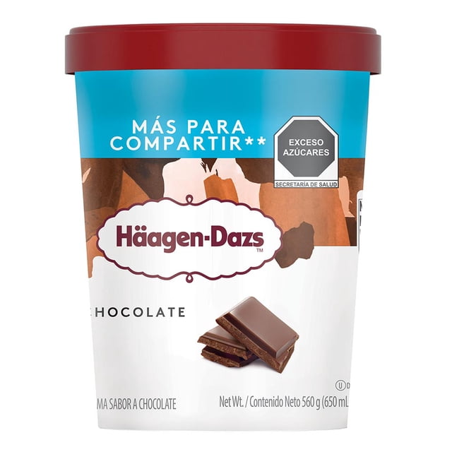 Helado Haagen Dazs chocolate 650 ml