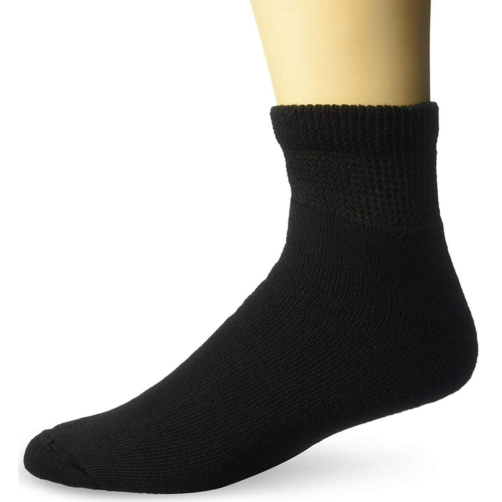 Dr. Scholl`s Diabetes & Circulatory Ankle Socks Black Large 1 Pair