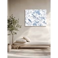 thumbnail image 5 of White Blue Spring Floral Wall Art for Living Room,Canvas Picture Wall Decor for Bathroom Bedroom,Summer Birds Botanical Painting Artwork for Office Kitchen Hallway Dining Room Home Decor 12"x16", 5 of 8