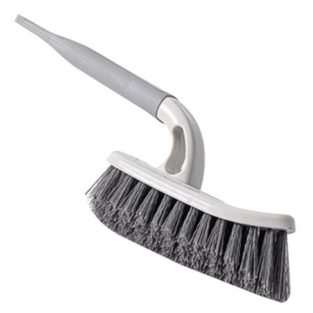 

Floor Scrub Brush|Scrub Brush With Flexible Stiff Bristles|Comfort Grip Cleaning Brush for Bathroom Shower Kitchen Sink Carpet Floor