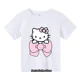 thumbnail image 2 of Camiseta Kawaii de Hello kitty para niñas, ropa, sudadera, Jersey, moda, dibujos animados de Anime, camisetas informales para niños, 2 of 5