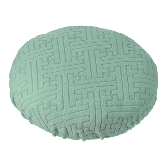 Uxcell Stool Covers Round, Elastic Bar Stool Covers Washable Stool Cushion Slipcover Stretchy Bar Chair Seat Cover for Chairs Green 14"-18"
