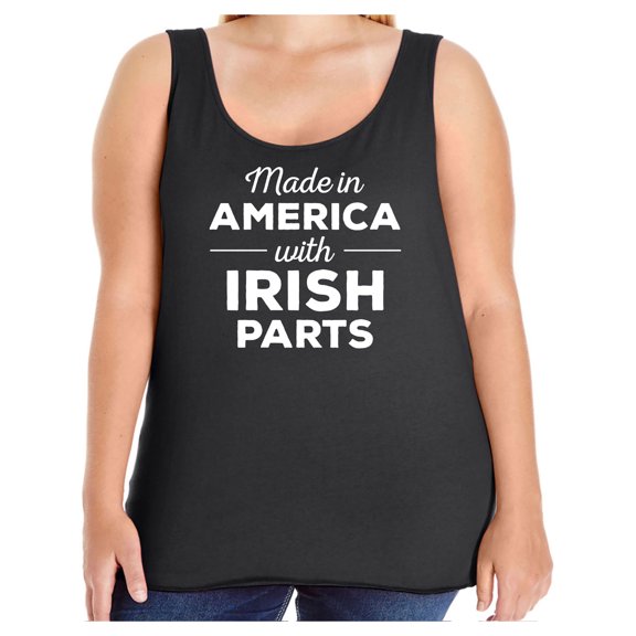 Made In America w/ Irish Parts Womens Tank Top
