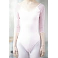 thumbnail image 4 of Long Sleeve One Piece Gymnastics Ballet Leotards Outfit Top Workout Clothes Wear, 4 of 8