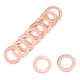 thumbnail image 1 of Arandela plana de cobre de 25pcs 6mm x 10mm x 1mm para tornillo de tornillo, 1 of 1