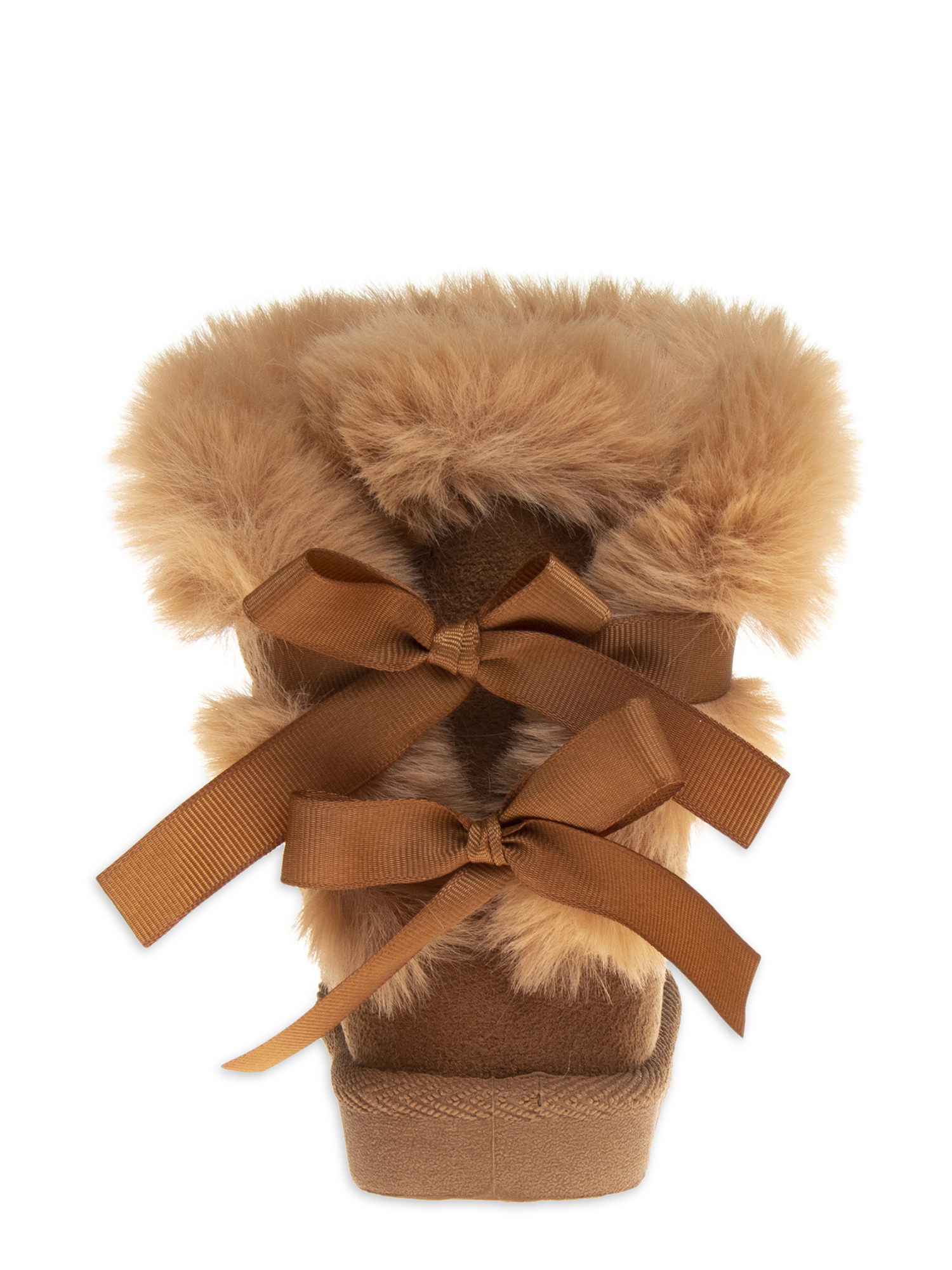 Josmo Toddler & Big Girls Faux Shearling Bow Boots - image 3 of 5