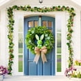 thumbnail image 4 of YWIYIUD 1PC Happy Easter Door Cover Easter Decorations, 71x35 Inch Easter Rabbit Eggs Door Banner Welcome Easter Banner Spring Theme Rabbit Door for Front Door Wall Indoor Outdoor Home Decor, 4 of 7