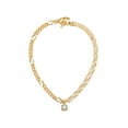 thumbnail image 1 of Double Layered Solitaire Pendant Necklace, 1 of 3