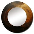 thumbnail image 2 of Designart "Solar System With A Bronze Black Hole" Our Solar System Rund Mirror For Wall Decor - Large Yellow Round Print Mirror - Round Astronomy Mirror - Wall Mounted Round Large Mirror - 29" x 29", 2 of 6