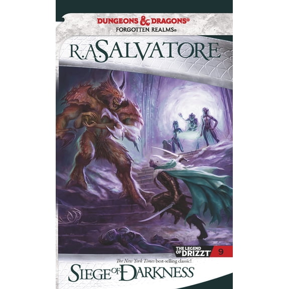 The Legend of Drizzt: Siege of Darkness : The Legend of Drizzt (Series #9) (Paperback)