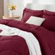 thumbnail image 3 of Juego de edredón CozyLux Queen con sábanas, 7 piezas, cama en una bolsa, 3 of 9