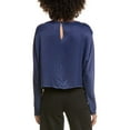 thumbnail image 2 of Bella Dahl womens  Dolman Sleeve Blouse, l, Blue, 2 of 3