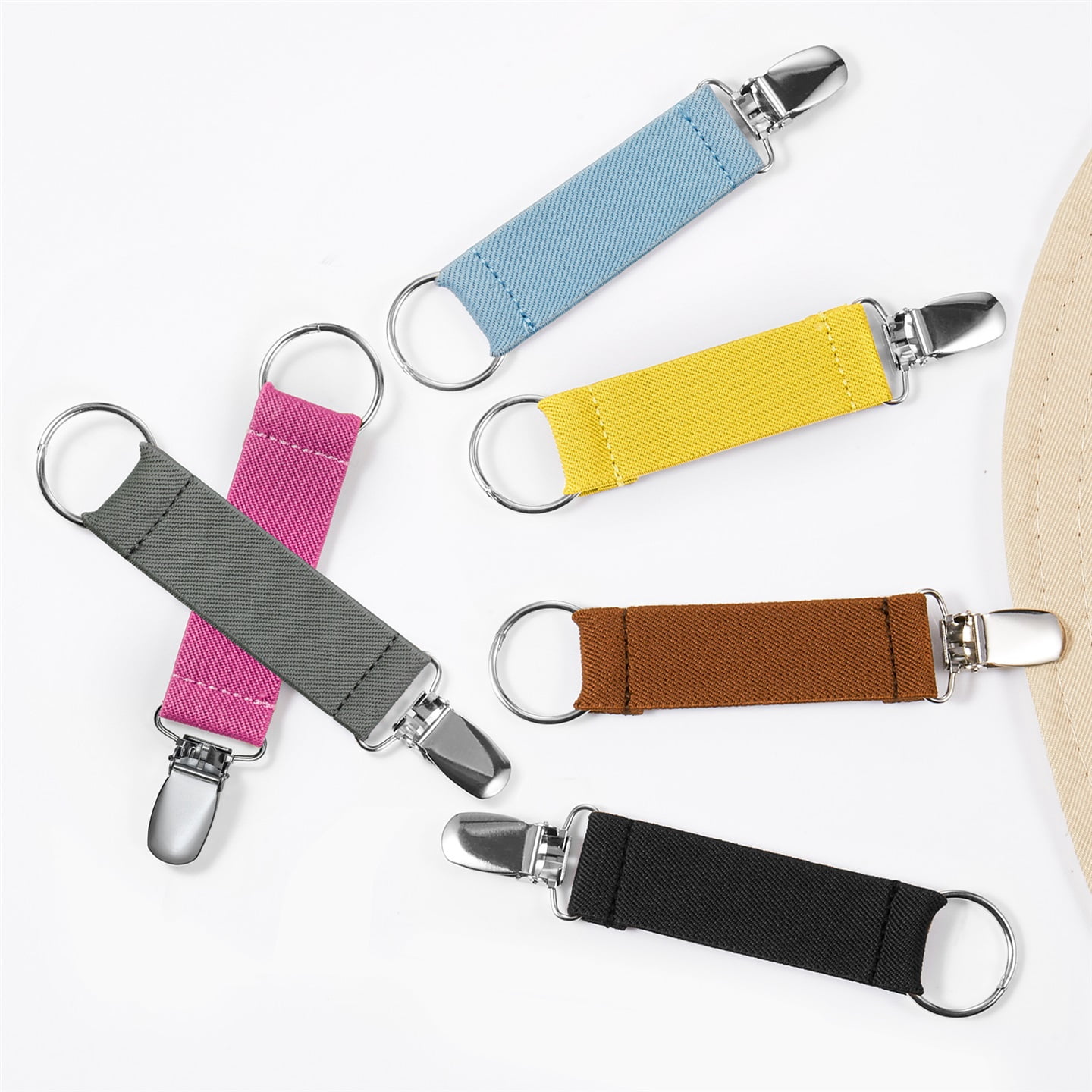 Buyless Fashion Hat Clip For Travel Elastic Fabric Friendly 