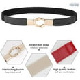 thumbnail image 2 of WERFORU Women Skinny Belt for Dresses Retro Stretch Ladies Waist Belt Plus Size Set of 4, 2 of 6
