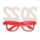 thumbnail image 3 of Gafas navideñas con purpurina, gafas navideñas, disfraz navideño, gafas para disfraz navideño, gafas para fiesta navideña, claridad notable, 3 of 9