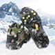 thumbnail image 5 of Ganfancp Al Aire Libre de 5 Dientes Crampones Nieve Antideslizante Zapato Cubierta de Hielo y Nieve Resistente Al Desgaste de La Nieve Zapato Spikes Ofertas de La Semana Par de Raquetas de Nieve, 5 of 7