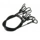 thumbnail image 4 of Cables de seguridad para luces de escenario Hugo Negro 33 pulgadas 5 piezas, 4 of 10