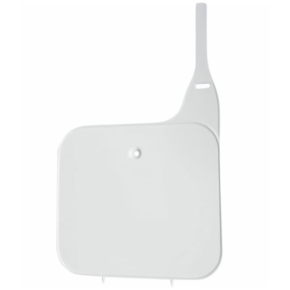 UFO White Plastic Front Number Plate for '85-94 CR125/CR250/CR500 (HO02607041)