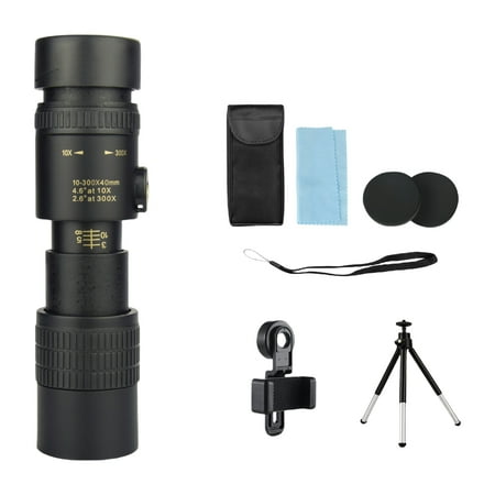 Lerpwige Durability Rubber Coated Telescope Powerful Zooms Monoculars Spotting Scope