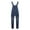 Dark blue, variant on Blekii Men's Denim Overalls, Suspenders Style Jumpsuit with Multiple Pockets, Baggy Fashion Jeans for Streetwear, Unique Statement Piece, Functional Yet Stylish Overalls for Work Or