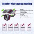 thumbnail image 4 of 10pcs Set Cubierta de Apoyacabeza Asiento de Coche Tela Manta Baja Protector, 4 of 7
