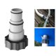 thumbnail image 2 of Adaptador de manguera de bomba de filtro, conexión de tapón de drenaje de repuesto, conexión roscada de manguera de 1,25 a 1,5 pulgadas, 2 piezas JM, 2 of 4