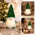 thumbnail image 7 of Handmade Plush Dwarf Doll with Lights, Christmas Holiday Decoration, 11.4 Inch Light Up Christmas Gnomes Plush, Lighted Swedish Elf Doll for Home, Xmas Tree, Holiday Decor, Coffee Shop Decorations, 7 of 7