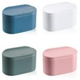 thumbnail image 2 of WRISTBIQUE Press-Button Trash Can Plastic 1Set 8.4x6.9x4.4in, 2 of 7
