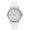 AK23_White Big, variant on Watches for Women Fashion Simple Quartz Wrist Watch with Silicone Strap for Sports Casual Round/Square Dial Watches Black with White Face Small