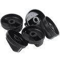 thumbnail image 3 of 15 PCS Kitchen Black Plastic Gas Stove Cooker Control Knobs, 3 of 7