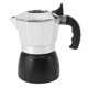 thumbnail image 1 of Cafetera Moka de aluminio octagonal de 150 ml con doble válvula para 3 tazas, 1 of 14