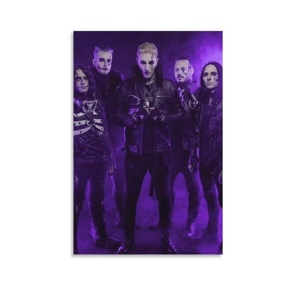 Motionless In White Canvas Poster Bedroom Decoration Landscape Office Valentine's Birthday Gift