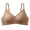Coffee, variant on Bra for Women Seamless Padded No Underwire Bralettes Spaghetti Straps Full Coverage Everyday Bra