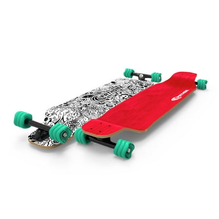 Fathom by Shark Wheel Long Drop Daydreamer Longboard Skateboard Complete,