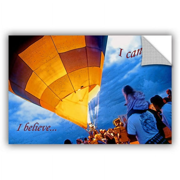 ArtAppealz Linda Parker "I Believe I Can Fly" Removable Wall Art