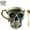 #1, variant on Skull Coffee Mug, Royal Skull Coffee Mug with Coffee Spoon, Gothic Resin Tea Cup with Gold Trim, Halloween Skullcoffee Mugs, Great for Coffeelovers and Collectors