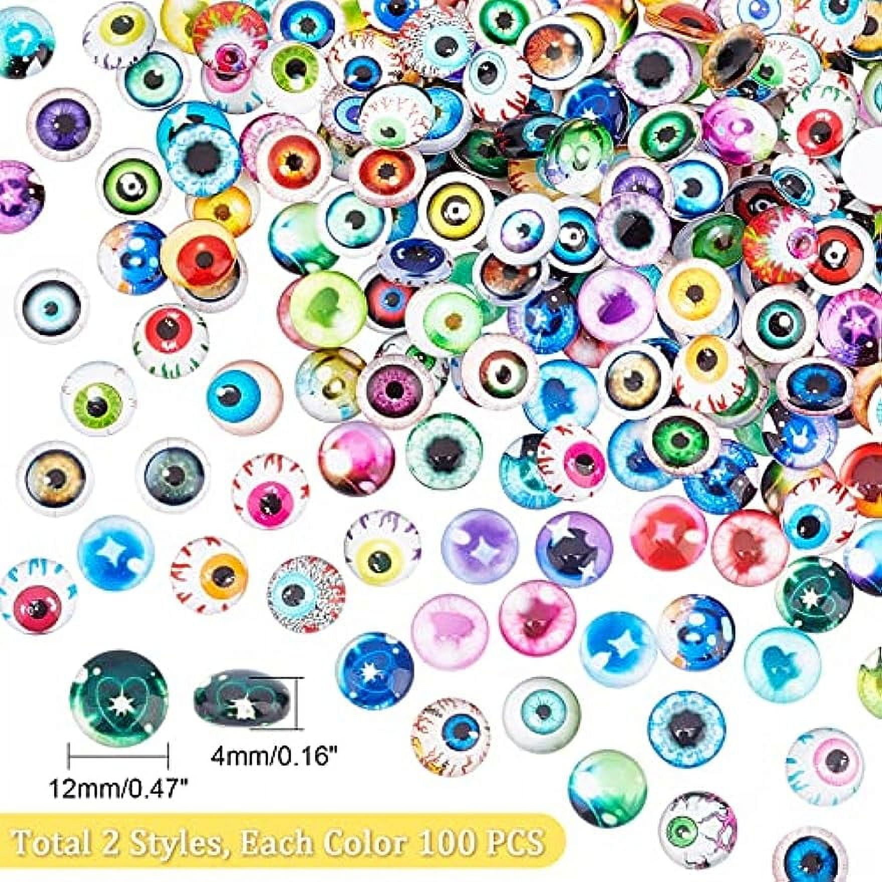 200pcs-self-adhesive-eye-cabochon-stickers-12mm-animal-eye-glass-cabochons-cat-dragon-eyes-glass-dome-sticker-half-round-cabochons-for-halloween-clay-sculptures-puppet-dome-pendant-trays-walmart-com