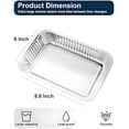 Drip Pans for Weber, Disposable Aluminum Foil Grease Trays for Weber ...