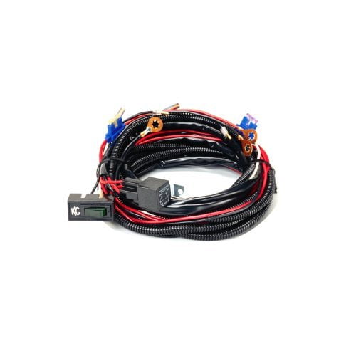 kc hilites 6310 extended roof mount relay wiring harness ... jeep kc lights wiring 6310 