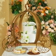 thumbnail image 2 of Giant Carriage Cake Stand, Big Size 25" height, Beautiful Cinderella Pumpkin Coach, Centerpiece, Cinderella Wedding Decor, 2 of 5