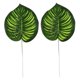 thumbnail image 4 of AURARMLET 2Ud Hojas Falsas De Color Verde Con Tallo De Acero Para Uso En, 4 of 6