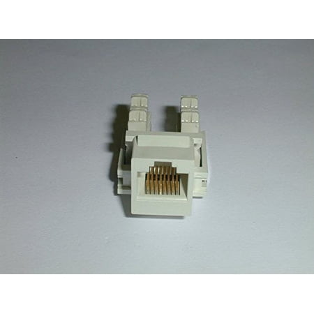 MODULAR JACK RJ45 CAT5E WHITE ( 1 EACH) - 406372-3* price history on PriceWatchPro