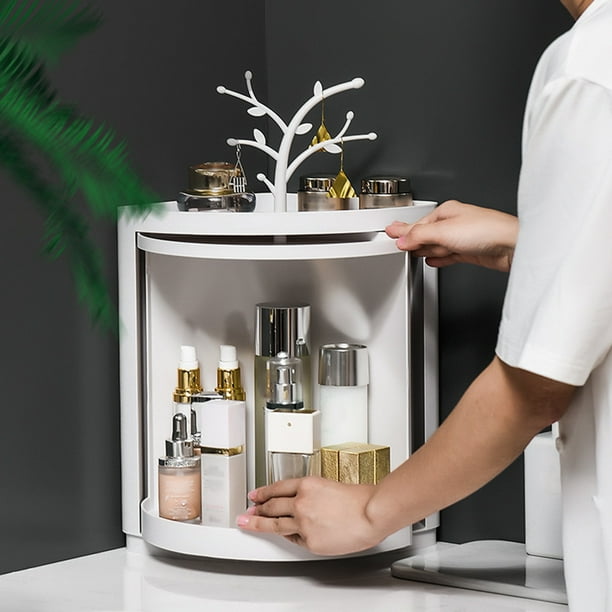 Windfall 360 Rotating Makeup Organizer, Rotatable Bathroom Makeup