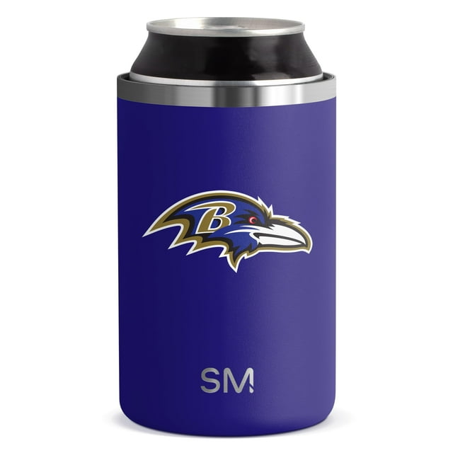 Can Cooler Simple Modern con licencia oficial de la NFL Baltimore R