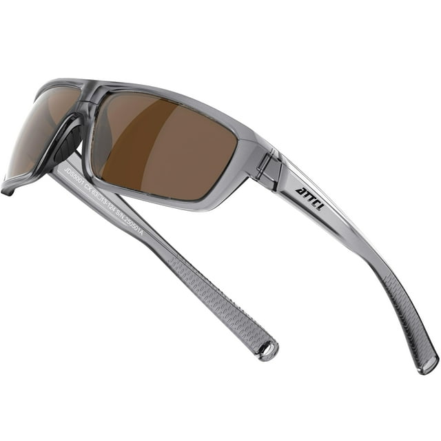 Gafas de Sol Polarizadas ATTCL 5001 Touqianhui-Marrón para Hombre