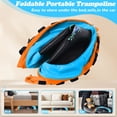 thumbnail image 3 of WOWLAND 3FT Toddler Trampoline with Handlebar for Age 1-6, Max Load 220LBS 36'' Indoor Mini Trampoline for Kids, Small Trampoline for Toddlers, Noise Free, Quick Assembly, 3 of 7