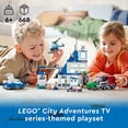 thumbnail image 2 of LEGO City Police Station 60316 Building Kit for Kids Aged 6 and up (668 Pieces) LEGO -, 2 of 6
