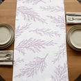 thumbnail image 5 of Table Runners 90 Inches Long Dress Scarves, Pink Purple Tree Branches Farmhouse Coffee/Dining/Kitchen Table Runner for Living Room, Farmhouse Nature Botanical 13x90 Inch, 5 of 9