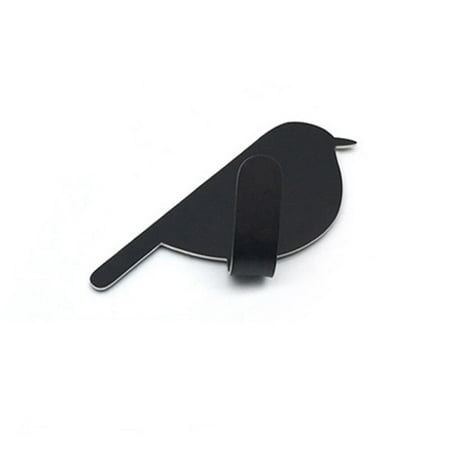 

2pcs/set Nordic Style Traceless Bird Shaped Fridge Hook Key Hook Wall Key Coat Hanger Vintage Free Punching Key Hanger
