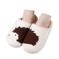 thumbnail image 3 of Gaexia Womens House Slippers,Comfy Slippers for Winter Cute Cartoon Design Thick Warm Slippers for Couples Indoor Footwear for Home Relaxation,Funny Slippers, 3 of 7
